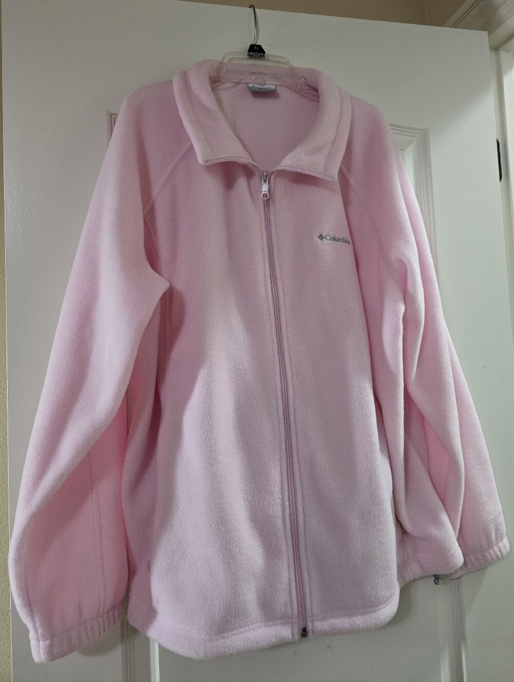Columbia Adult Pink Full-Zip Fleece Jacket
